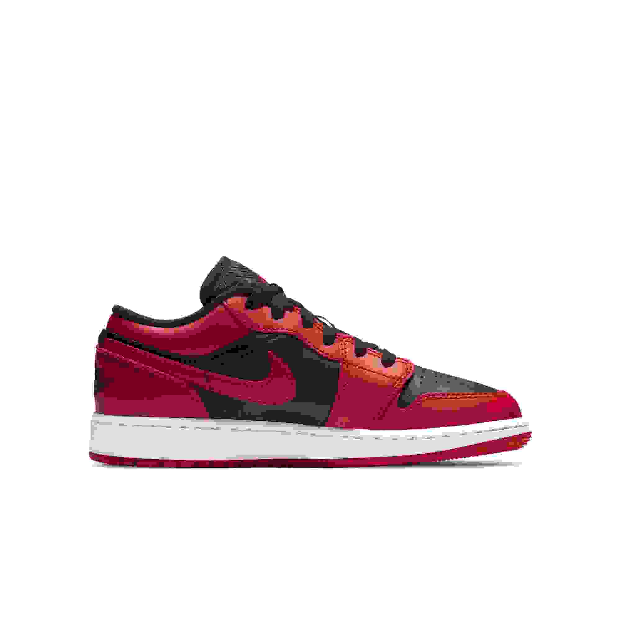 Jordan 1 Low Grade School Boys' "Gym Red/Black/White" Shoe